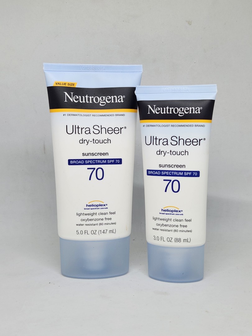 Neutrogena Ultra Sheer Sunscreen Dry Touch, Beauty & Personal Care ...