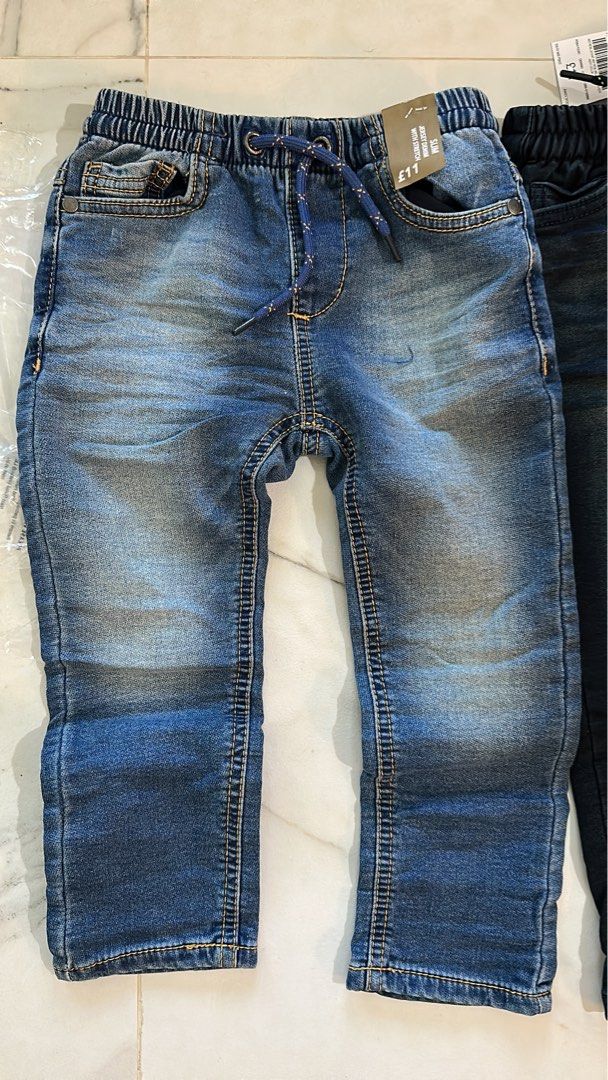 Next jersey hotsell denim joggers