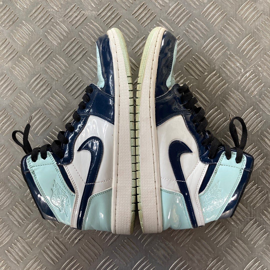 nike aj1 high blue chill