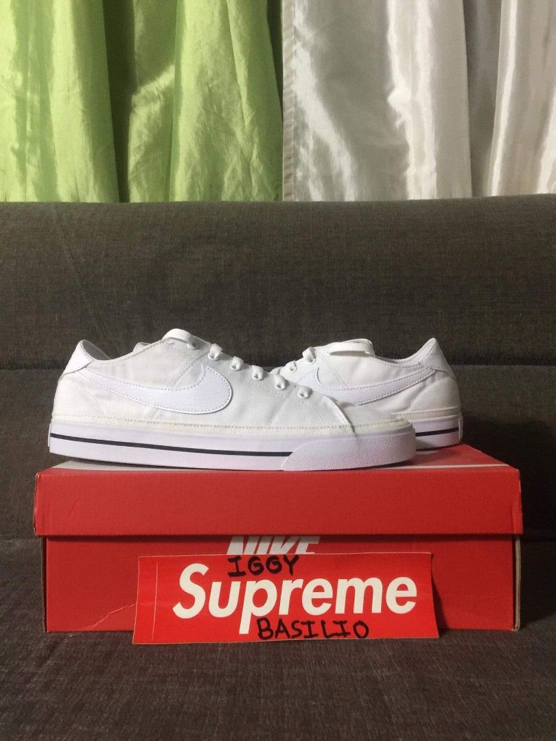 NIKE COURT LEGACY WHITE Men s Fashion Footwear Sneakers on Carousell