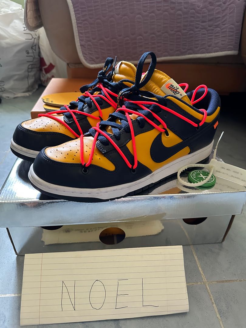 Nike x Off-White University Gold dunk 28