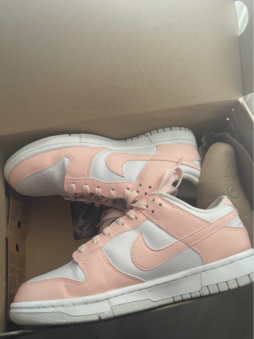 dunk hi trainers white lemon twist pure violet pale coral