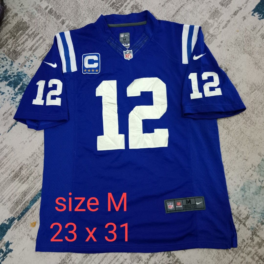 Nike Elite Indianapolis Colts Andrew Luck Jersey Size 52 Blue Home NFL  Football, Men's Fashion, Activewear on Carousell