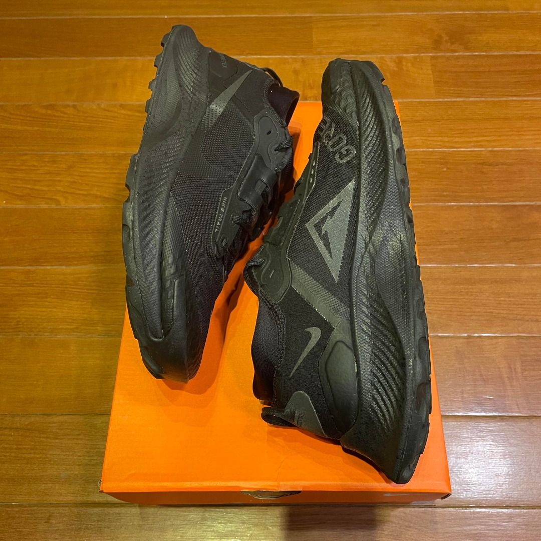 Nike Pegasus Trail 3 GTX 男全黑運動戶外機能防水登山健行休閒運動鞋