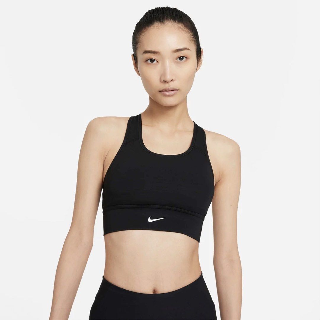 Nike Performance Sports bra - white/black/white 