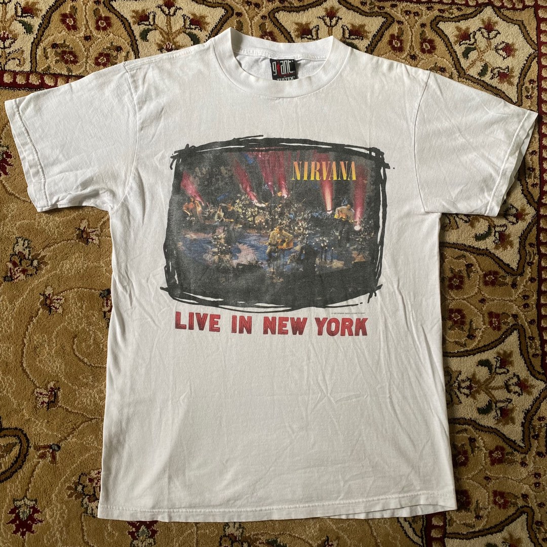 T shirt best sale nirvana unplugged