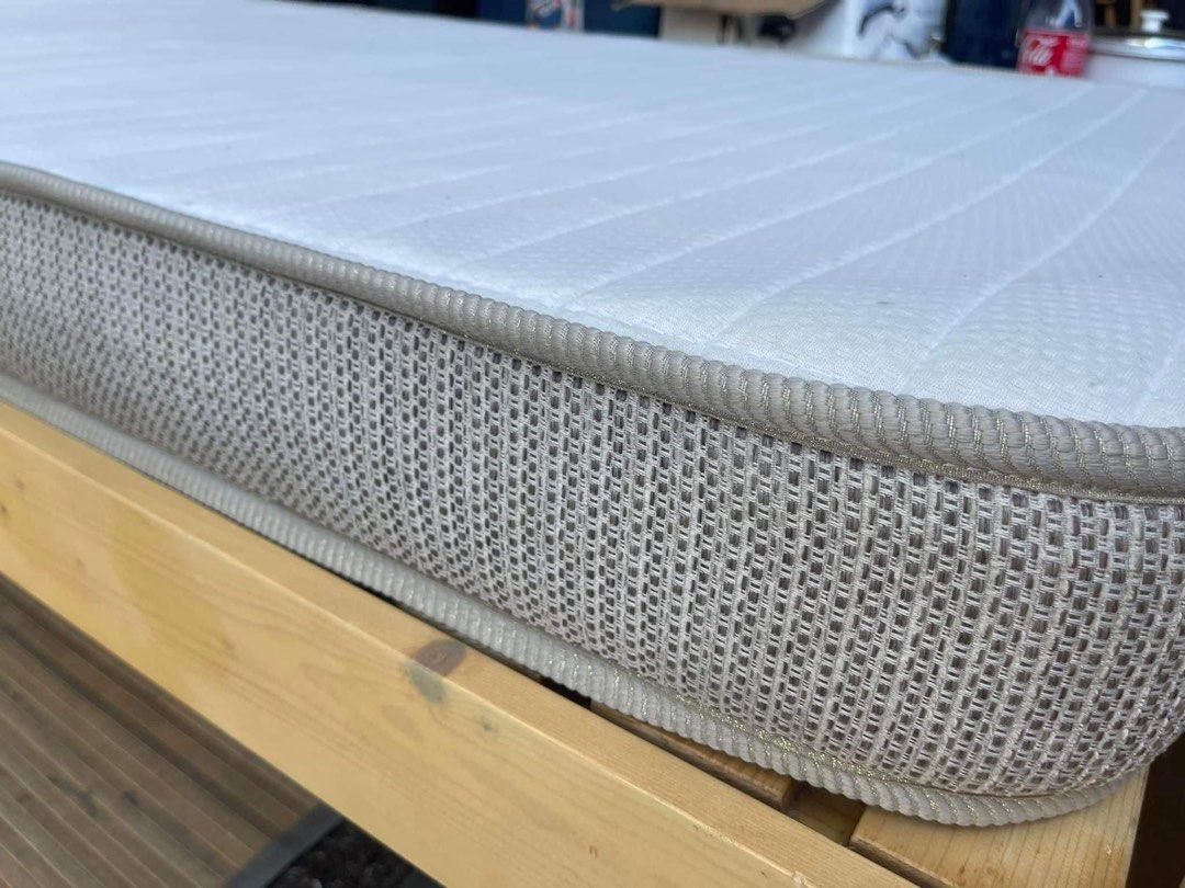 Nitori bedframe w/mattress, Furniture & Home Living, Furniture, Bed