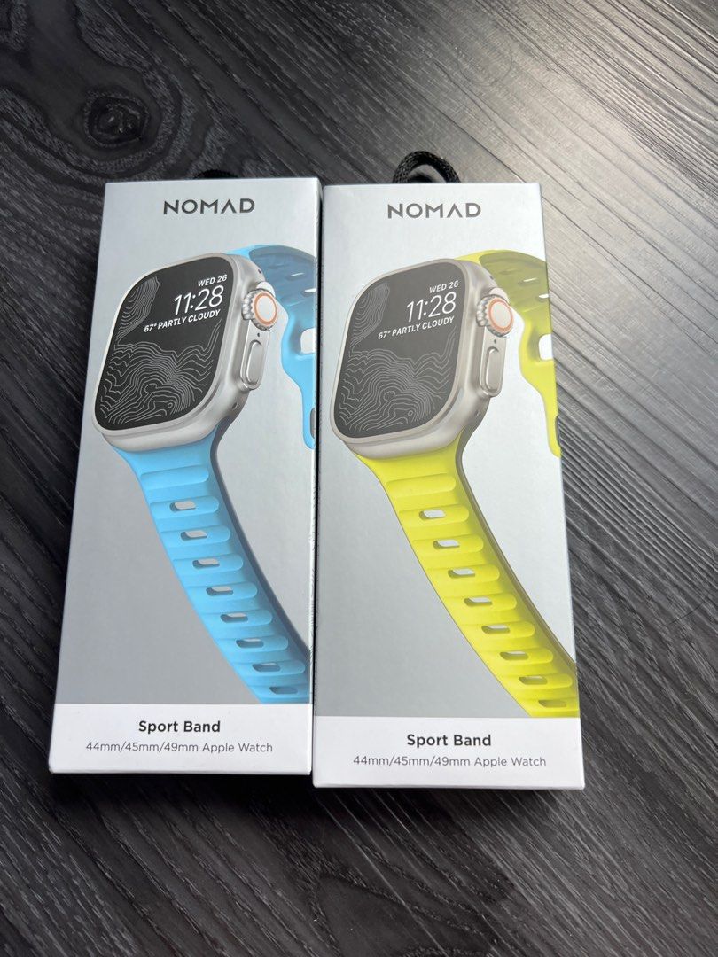 Nomad Sport Band Apple Watch Ultra Limited Edition Electric Blue 