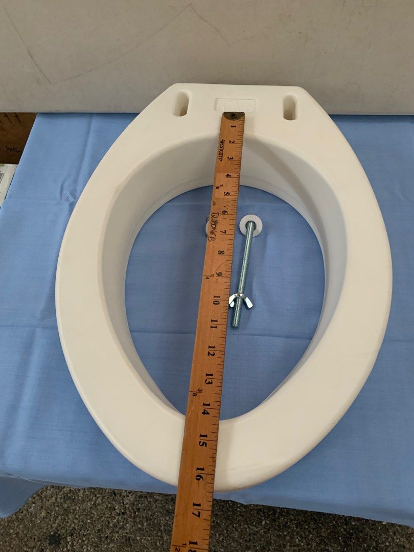 Nova Toilet Seat Riser for Elongated Bowls 3.5inch high from USA