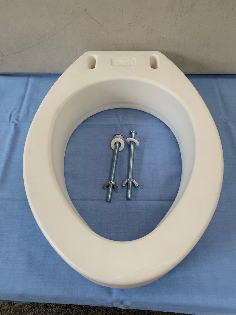 Nova Toilet Seat Riser for Elongated Bowls 3.5inch high from USA