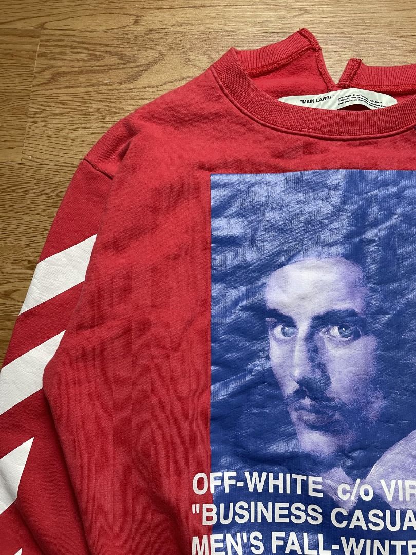 Off white bernini crewneck best sale