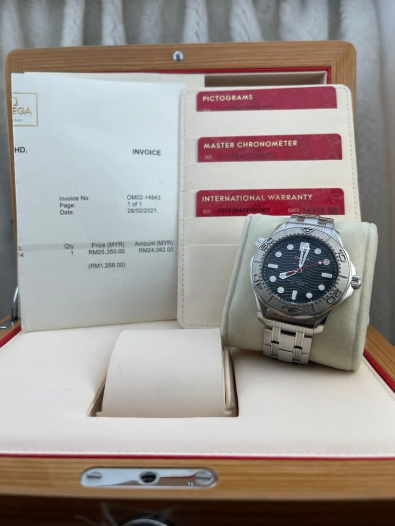Omega Seamaster Co Axial Master Chronometer Nekton Edition watch