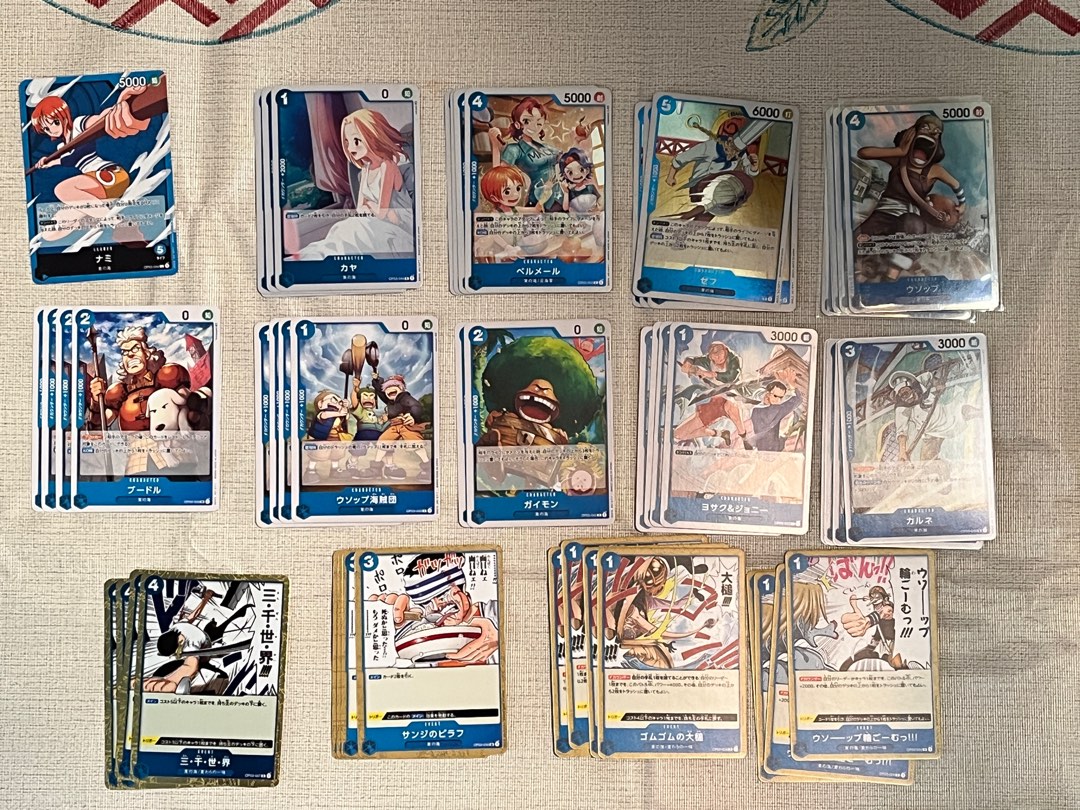 OP03 Nami Deck playset, Hobbies & Toys, Toys & Games on Carousell