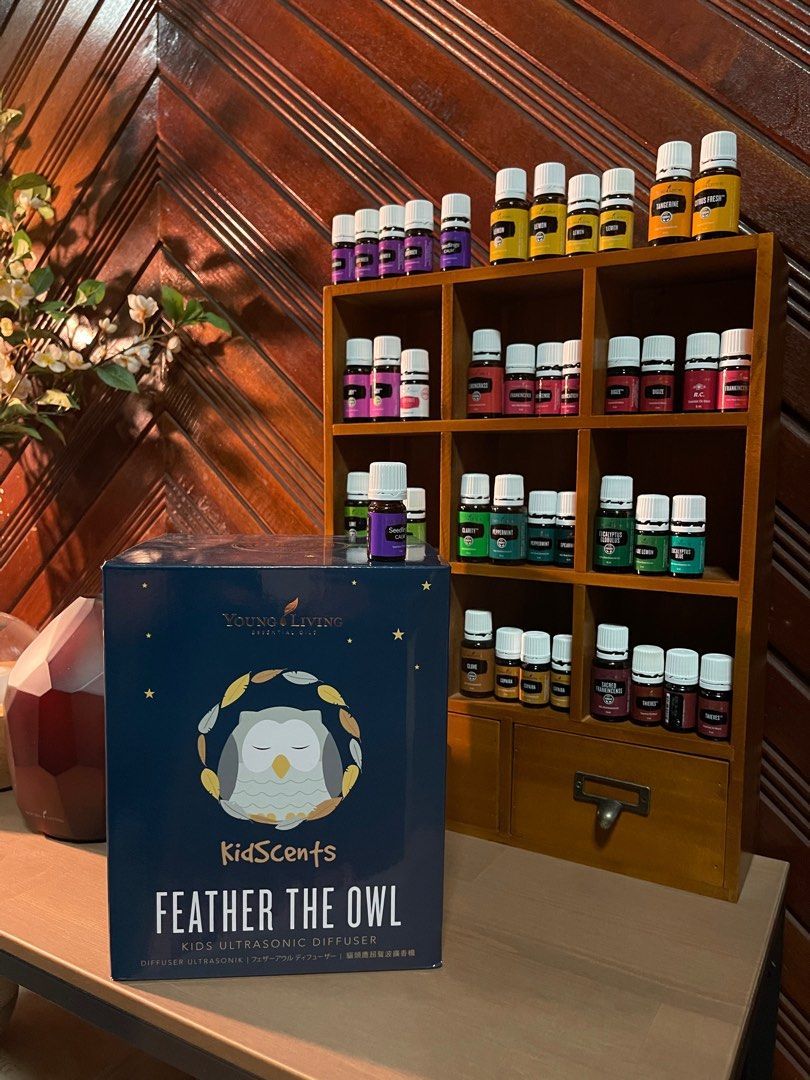 OWL DIFFUSERS YOUNG LIVING WITH FREE OIL (RANDOM OIL), Furniture & Home