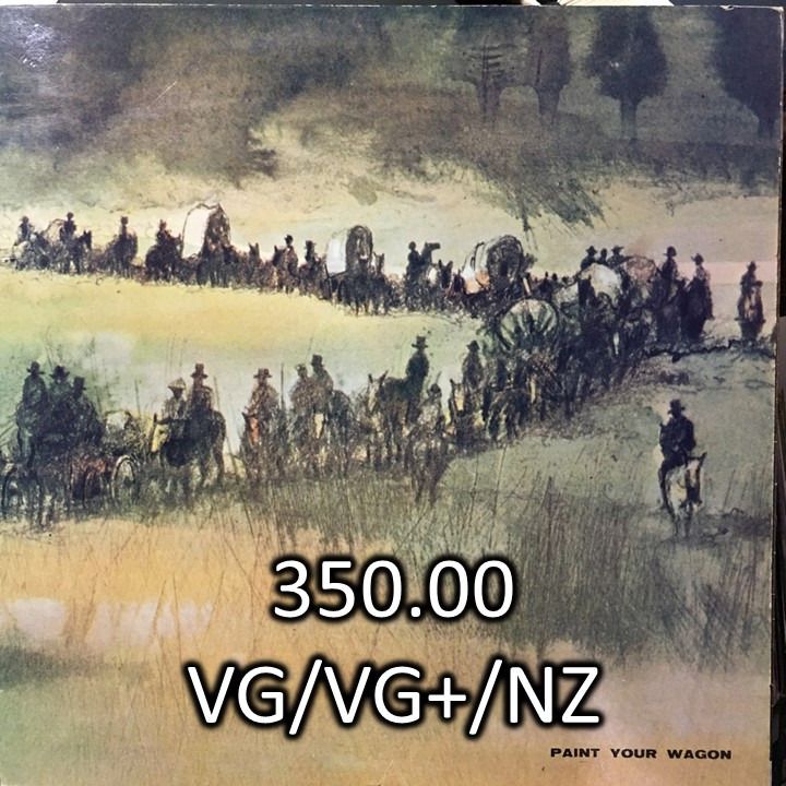 Paint Your Wagon Musical LP Vinyl Record Plaka, Hobbies & Toys