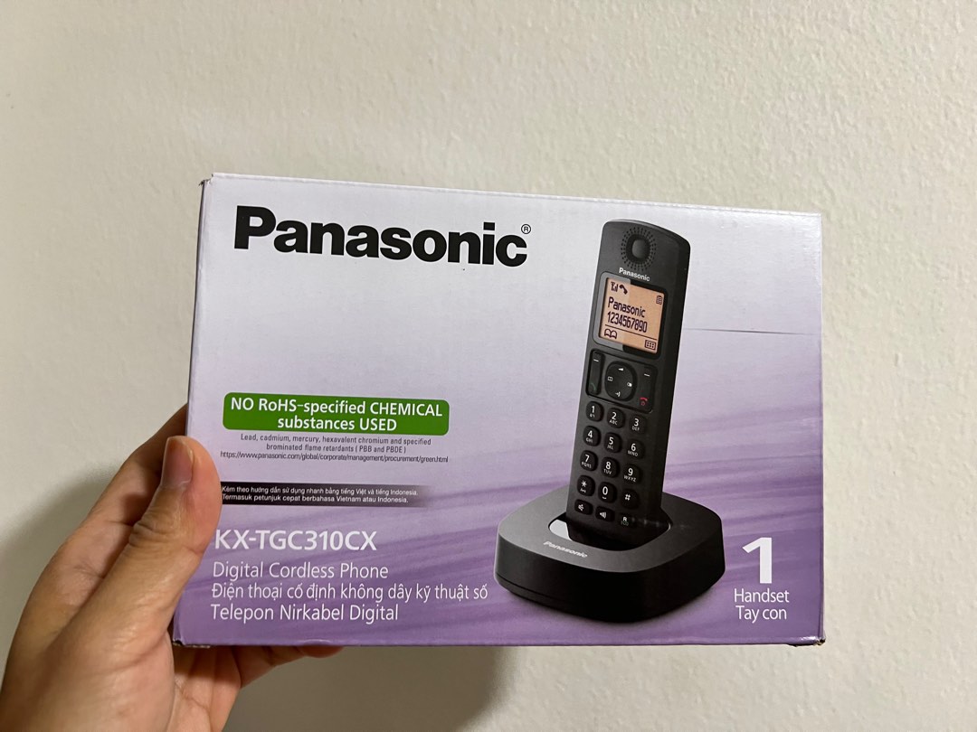 Panasonic Cordless Phone KXTGC310CX, TV & Home Appliances, Other Home