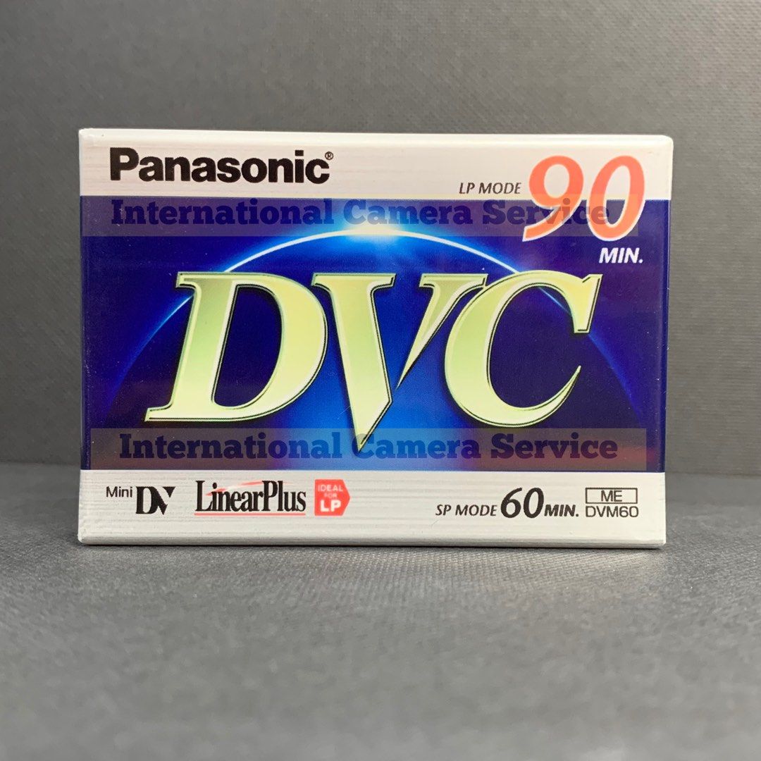 Panasonic/Sony Mini DV Tape Cassette SP60/LP90, Photography, Video