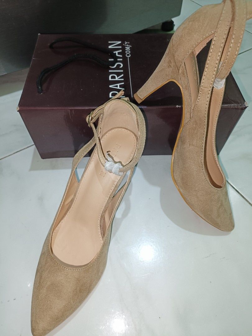 Natural Paris Heels