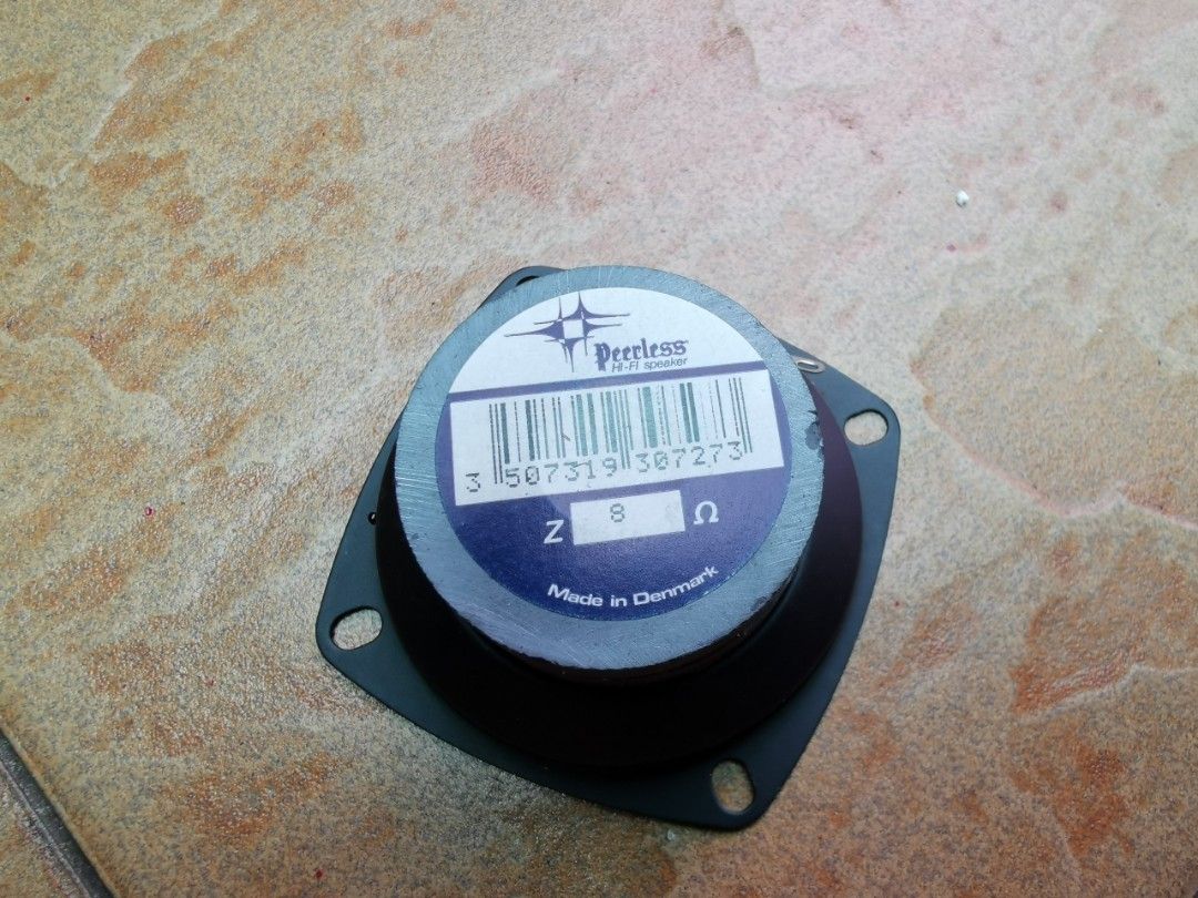 Peerless CT 62 cone Tweeter made in Denmark