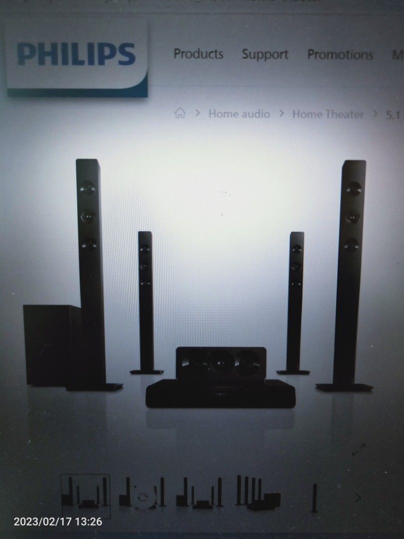 Philips home theater, TV & Home Appliances, TV & Entertainment, BluRay