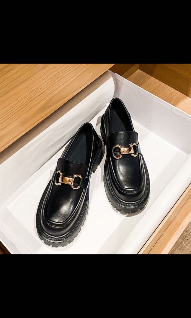 mens platform loafers