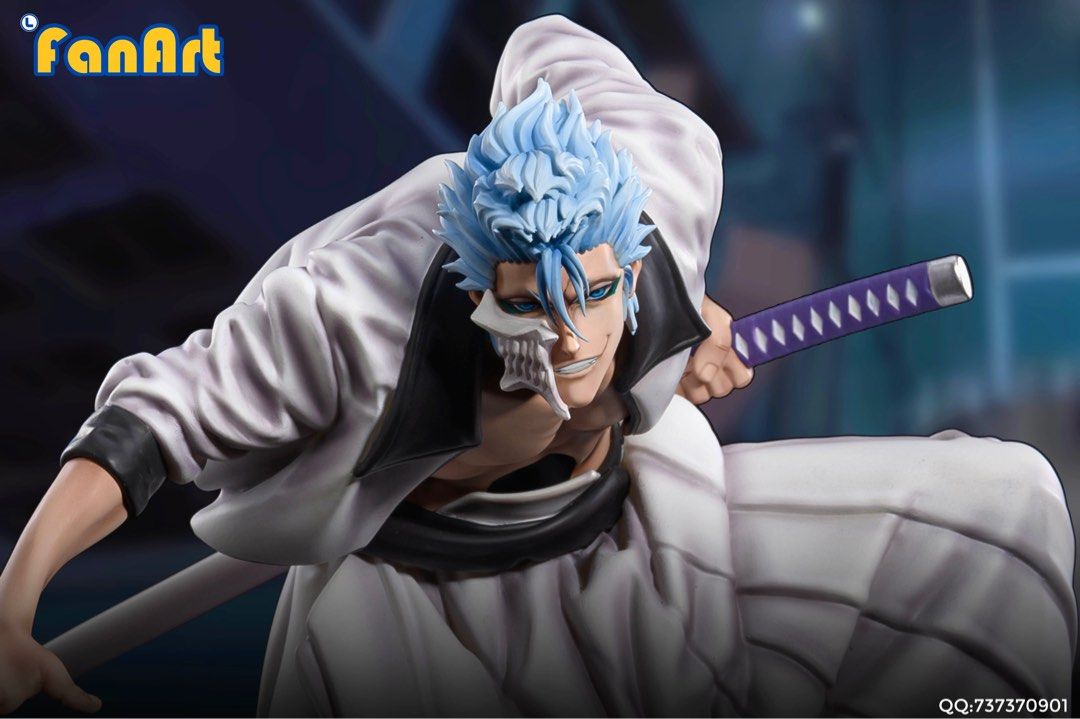 [PO] Bleach Grimmjow 1/4 and 1/6 Resin Statue by FanArt Studio, Hobbies