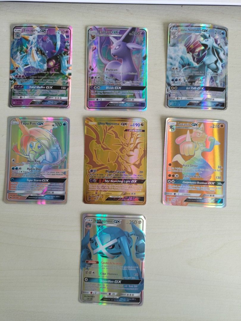 Replica Pokmon tcg GX cards Ultra Necrozma Gold Secret Rare Tapu Fini rainbow GX Lucario rainbow GX, Hobbies & Toys, Toys & Games on Carousell Replica Pokmon tcg GX cards Ultra Necrozma Gold Secret Rare Tapu Fini rainbow GX Lucario rainbow GX, Hobbies & Toys, Toys & Games on Carousell