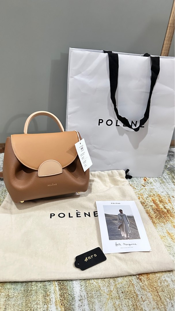 Polene bag numero uno trio camel nano (warna best seller), Fesyen