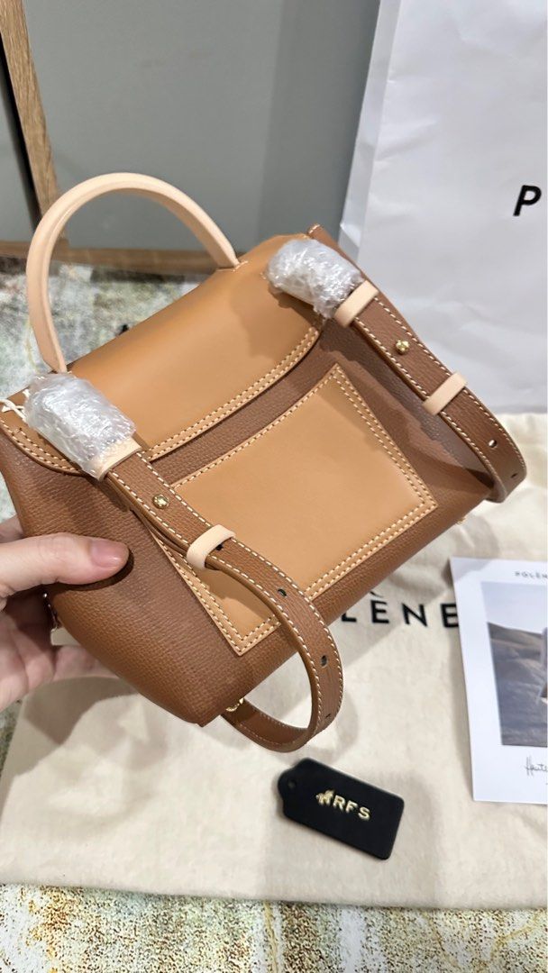 Polene bag numero uno trio camel nano (warna best seller), Fesyen