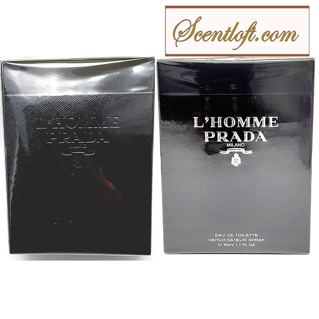 Prada L'Homme EDT 50ml (made in Spain) ~ BNIB sealed (free shipping),  Beauty & Personal Care, Fragrance & Deodorants on Carousell