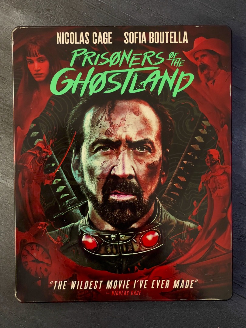 Prisoners of the Ghostland (2021) 4K Steelbook Blu-ray, Hobbies & Toys