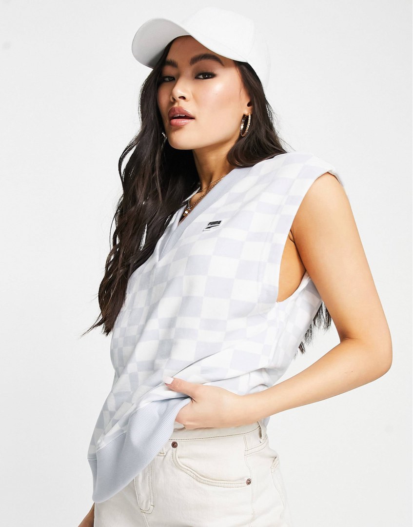 puma sweater vest