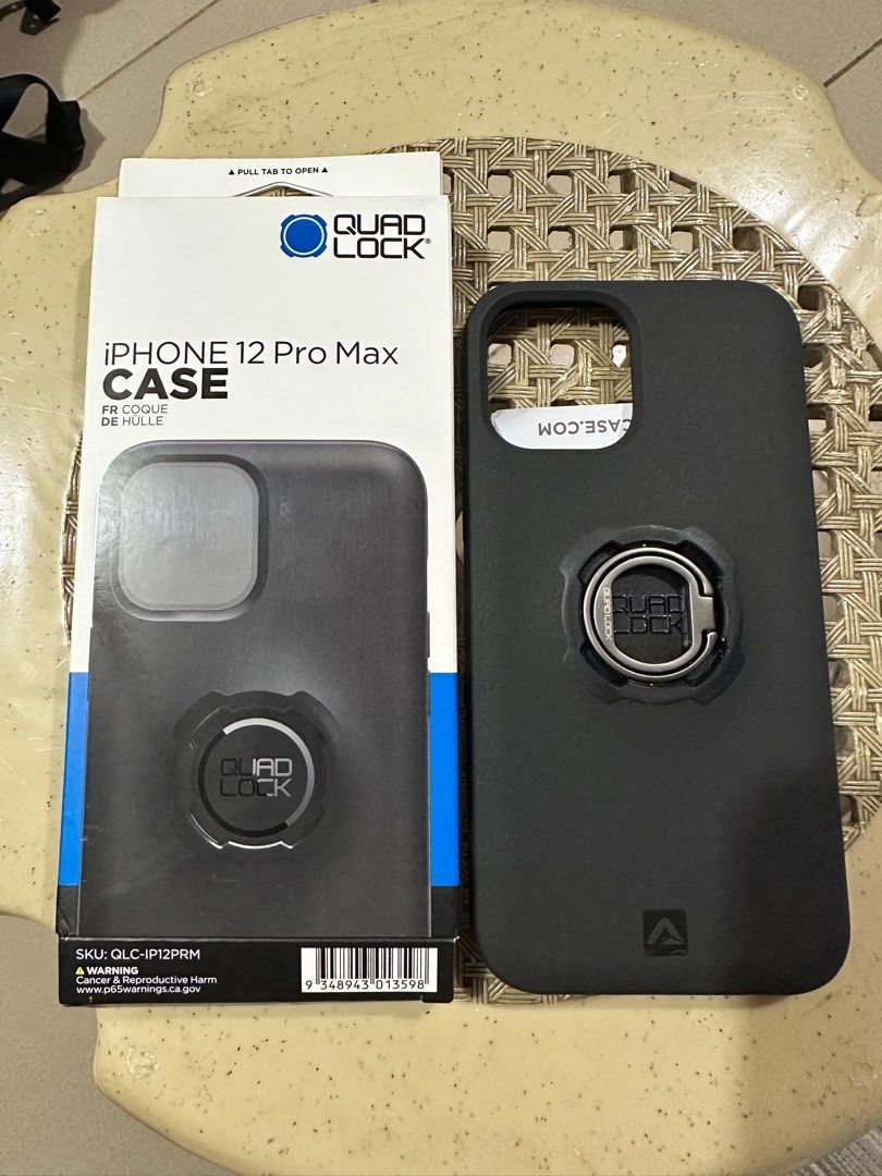 Quadlock Case for iPhone 12 Pro Max + Quadlock Ring/Stand on Carousell