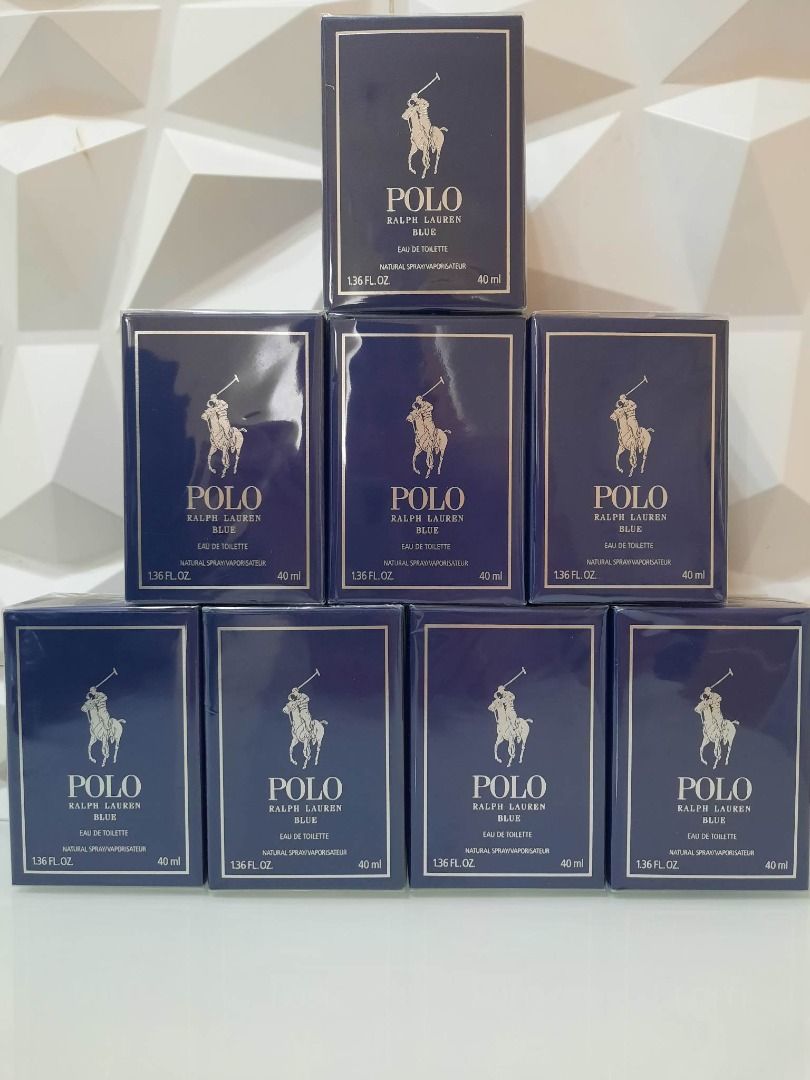 Ralph Lauren Polo Blue Edt 40Ml, Beauty & Personal Care, Fragrance &  Deodorants On Carousell