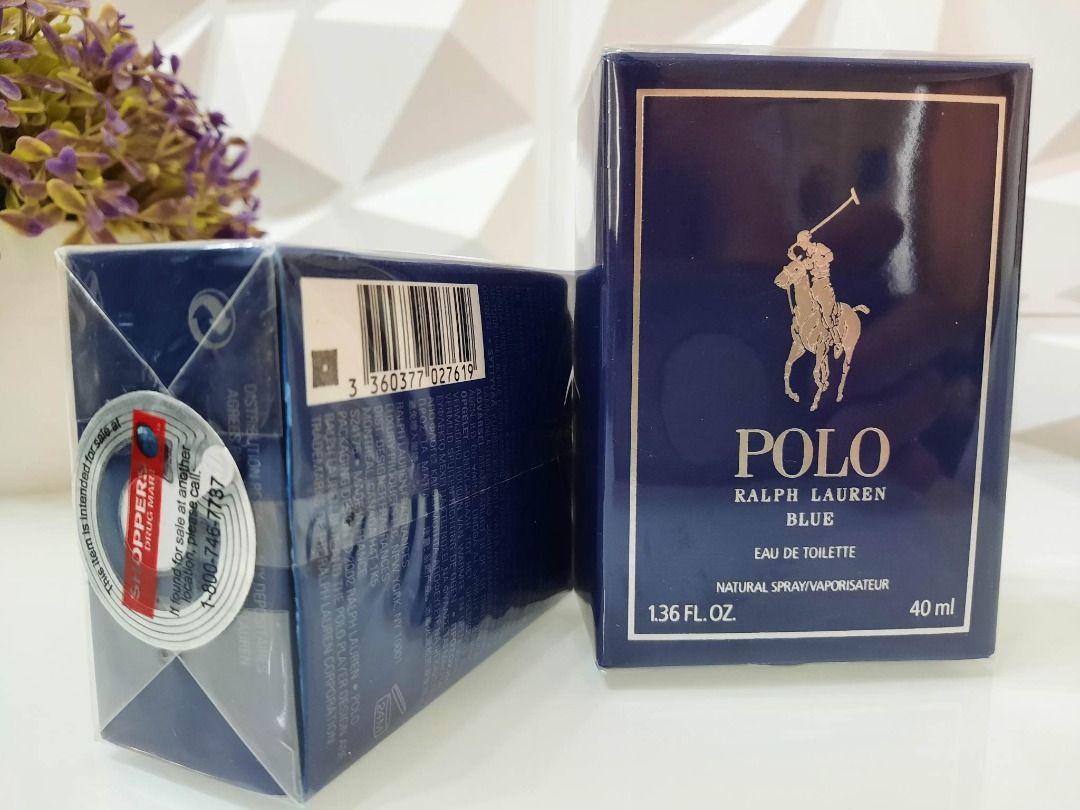 Ralph Lauren Polo Blue Edt 40Ml, Beauty & Personal Care, Fragrance &  Deodorants On Carousell
