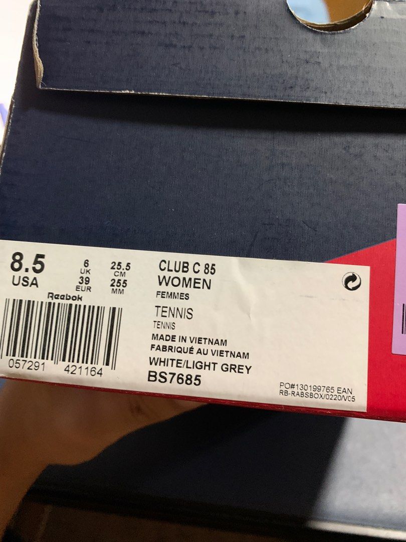 Reebok club c 85 new arrivals size 6
