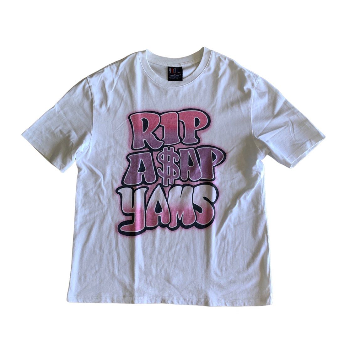 RIP AAP YAMS AIRBRUSH SHIRT, Men's Fashion, Tops & Sets, Tshirts
