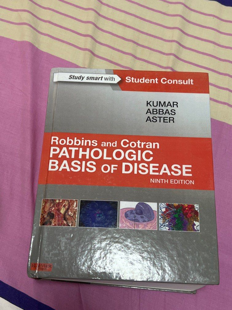 Robbins and Cotran Pathologic Basis of Disease (Category: Textbooks) located in Manila. Submitted by cheemishops (Listing ID 1215744568, Image 1). Description: Robbins and Cotran Reprinted Very minimal highlights .