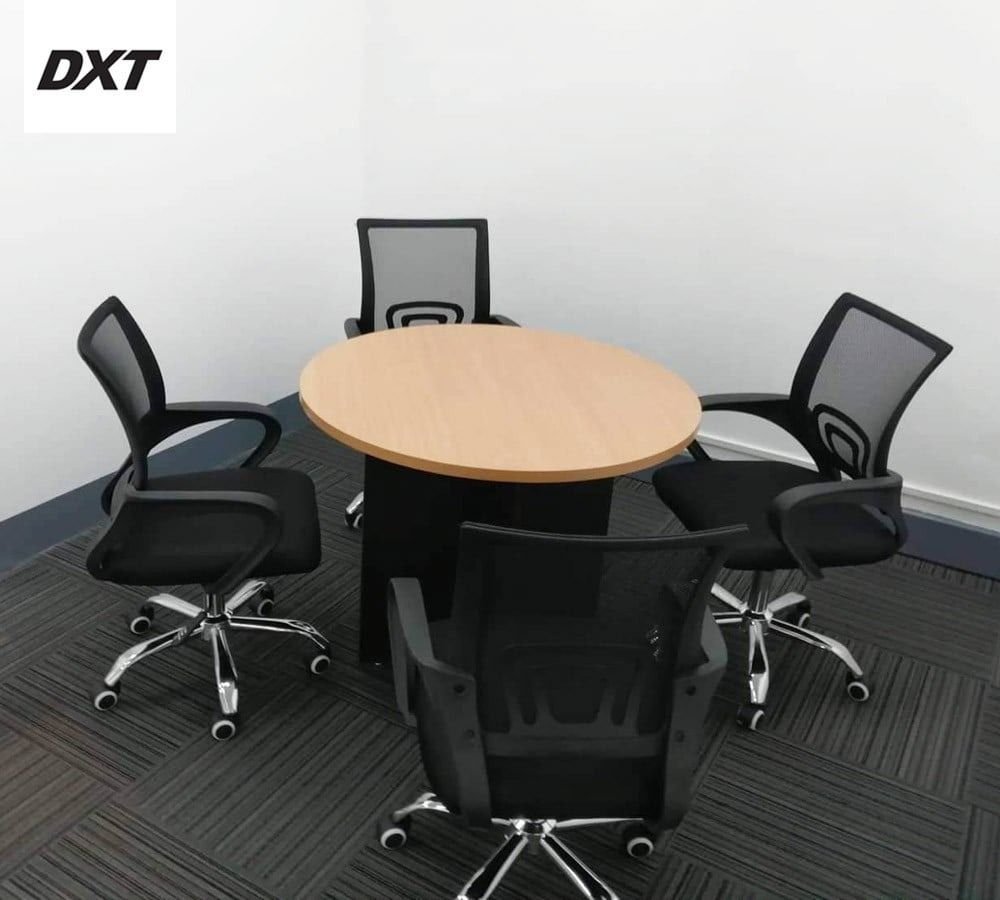 ROUND TABLE 4 SEATER ( CONFERENCE TABLE ), Furniture & Home Living