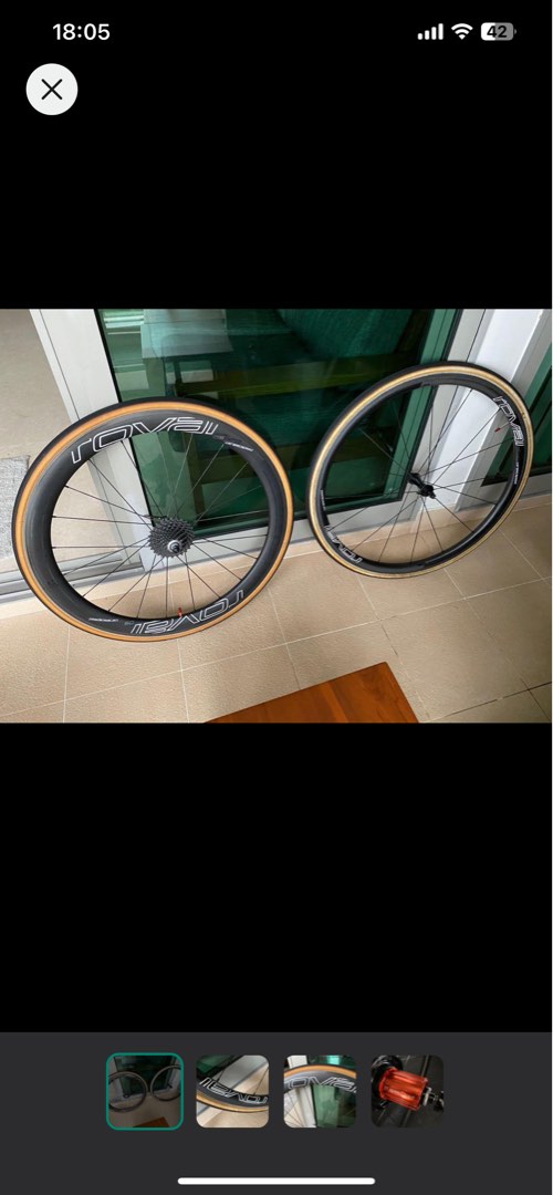 roval clx 50 rim brake wheelset