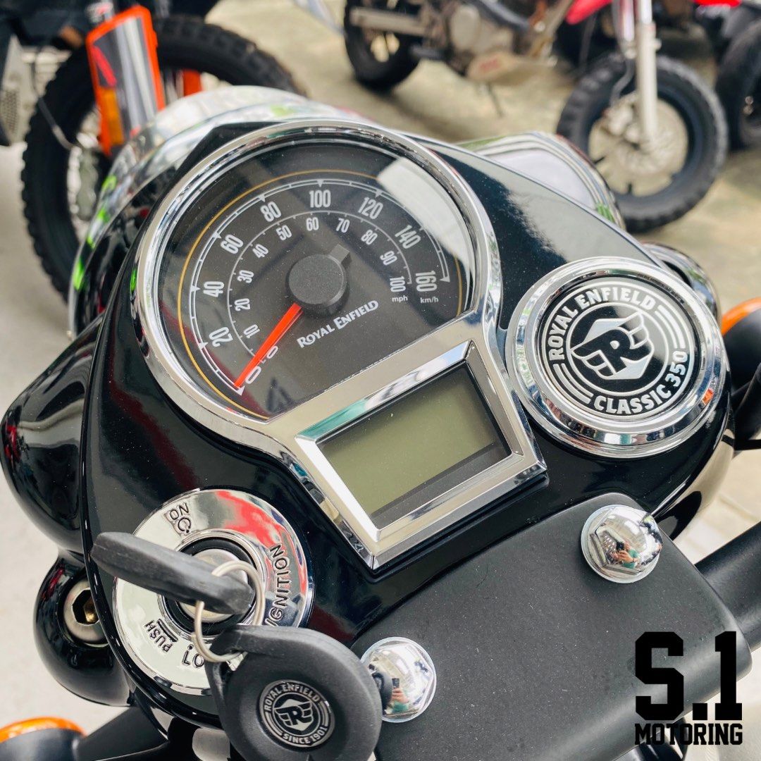 royal enfield classic 350 speedometer cover