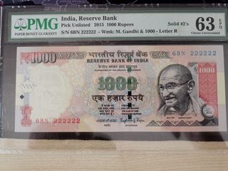 Rupees Banknote Solid 2 & 5