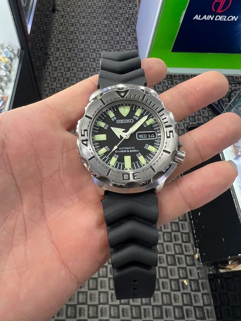 SEIKO MONSTER MALAYSIA DIVERS 200M AUTOMATIC RARE, Men's Fashion, Watches &  Accessories, Watches on Carousell