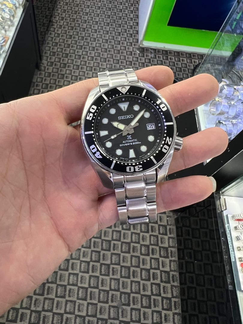 SEIKO PROSPEX SUMO MADE IN JAPAN AUTOMATIC DIVERS 200M SBDC031, Men's  Fashion, Watches & Accessories, Watches on Carousell