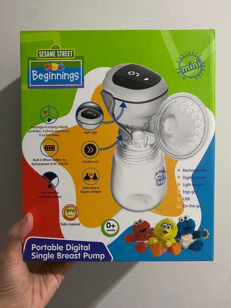 Sesame Street Digital Breastpump, Babies & Kids, Nursing & Feeding