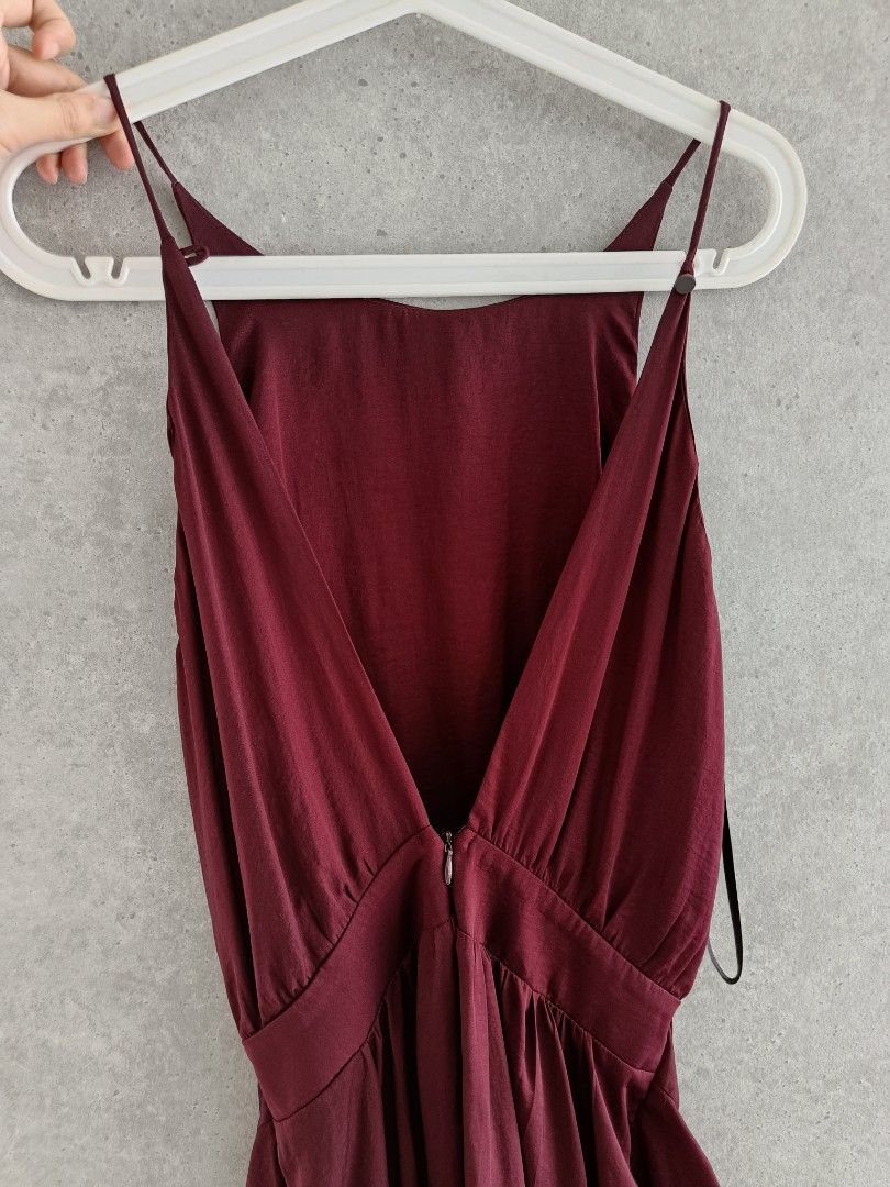 Sheike shop maroon dress