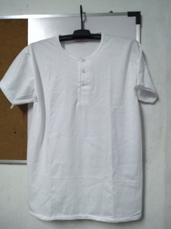 Shortsleeve White Shirt Camisa De Chino Men s Fashion Tops