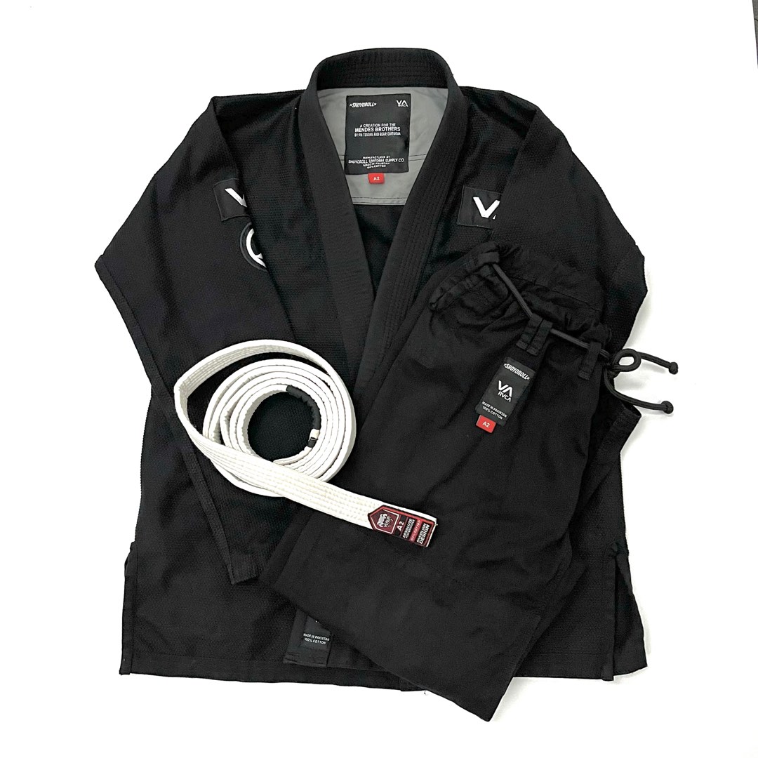 Shoyoroll x RVCA Gi (A2) & Venum White Belt (A2), Men's Fashion
