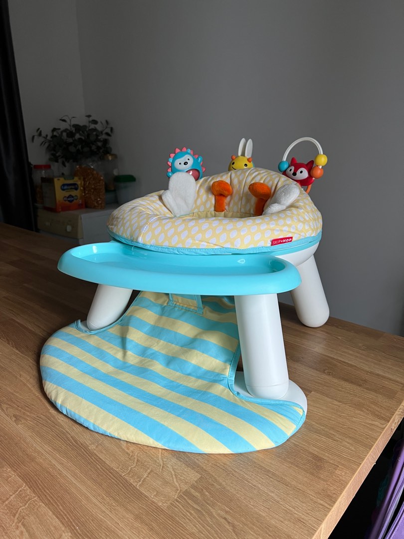 Skip Hop 2 in 1 Activity Floor Seat, Babies & Kids, Infant Playtime on