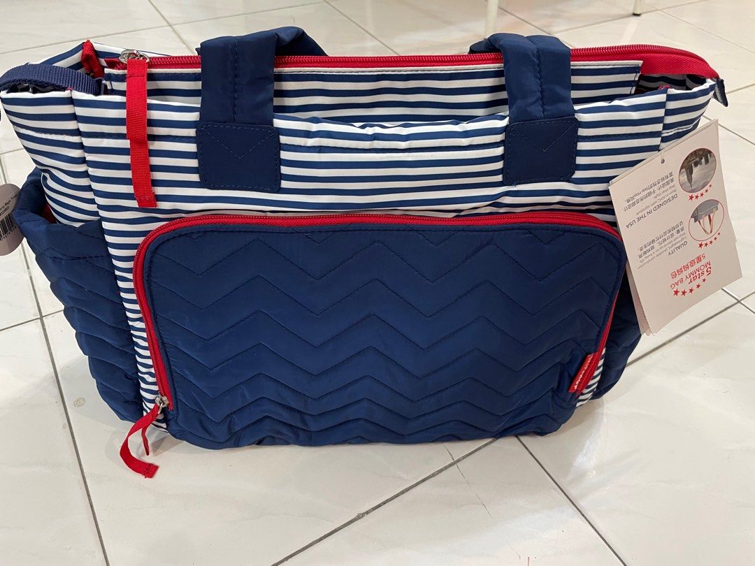 SKIP HOP FIVE STAR MOMMY TOTE BAG